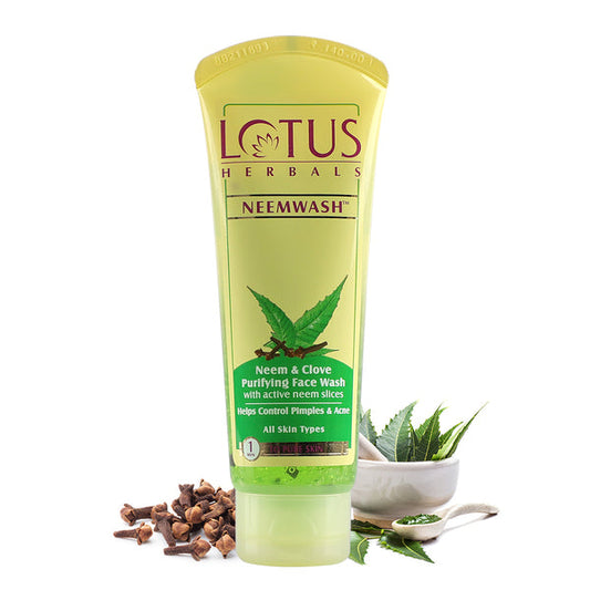Lotus Herbals Neemwash Neem & Clove Ultra-purifying Face Wash 120g