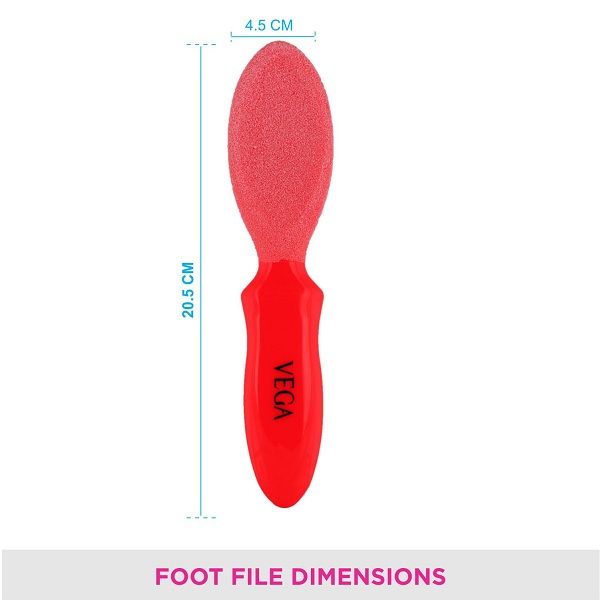 Vega Crystal Emery Foot File - PD-23