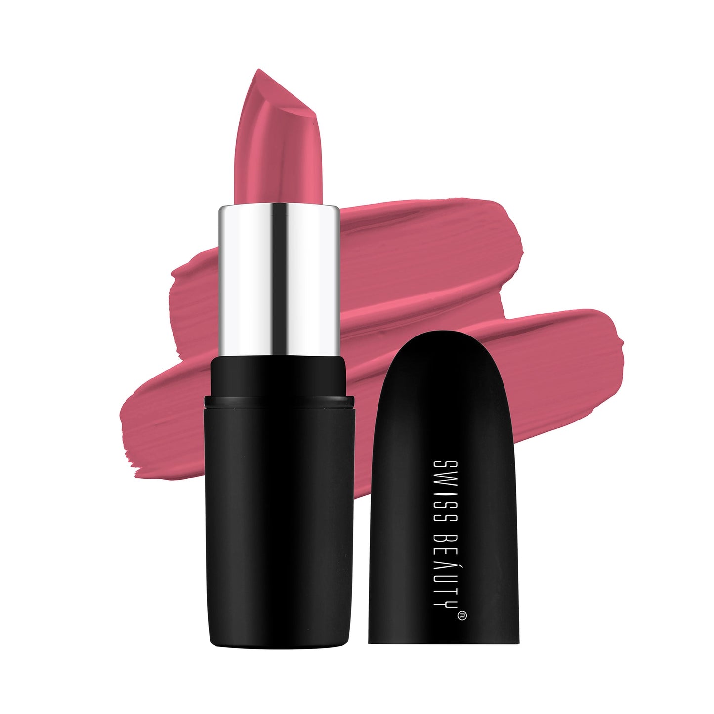 Swiss Beauty Pure Matte Lipstick PEACHES-&-CREAM