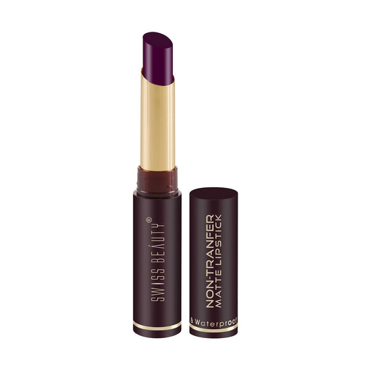 Swiss Beauty Non-transfer Matte Lipstick PLUM HOUSE