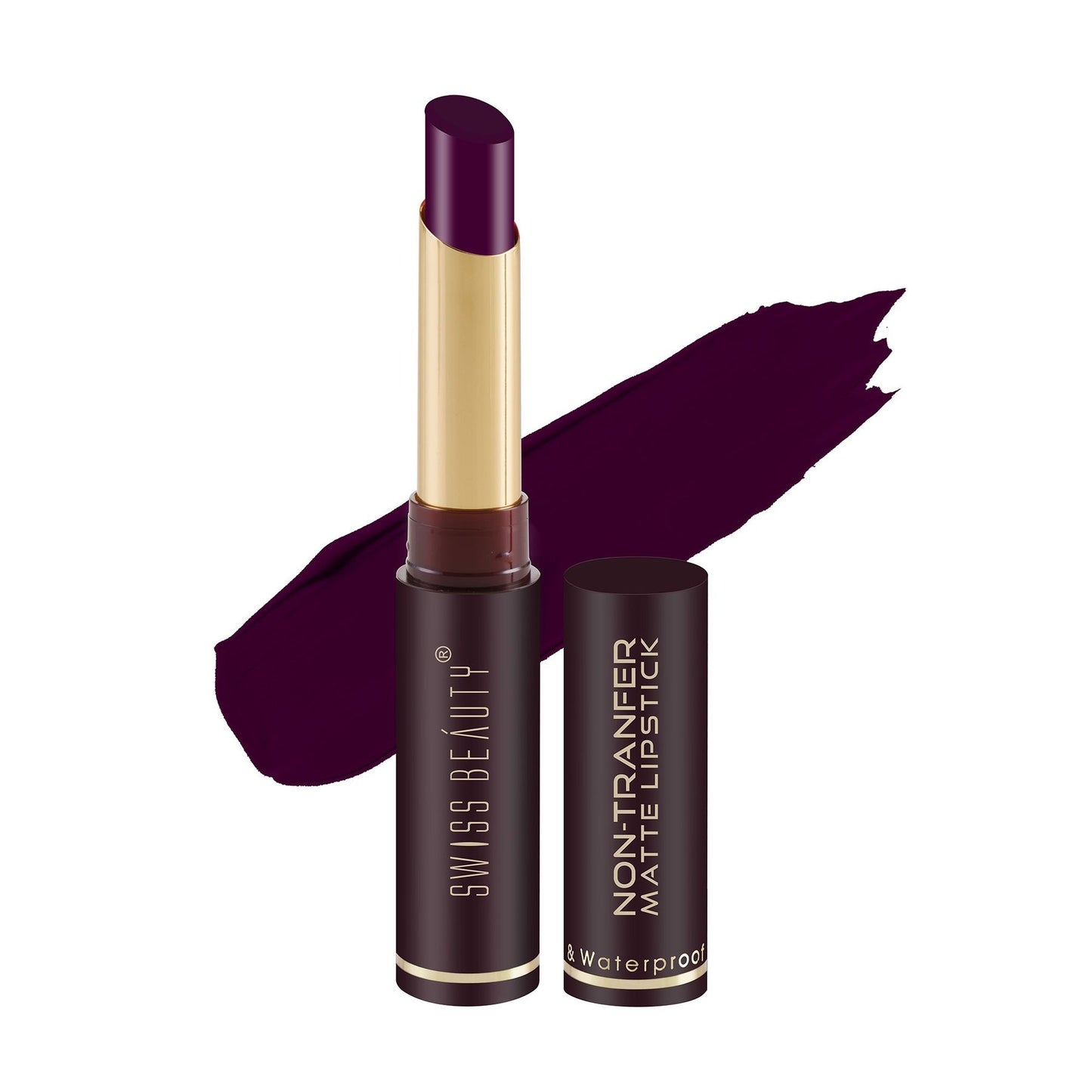 Swiss Beauty Non-transfer Matte Lipstick PLUM HOUSE