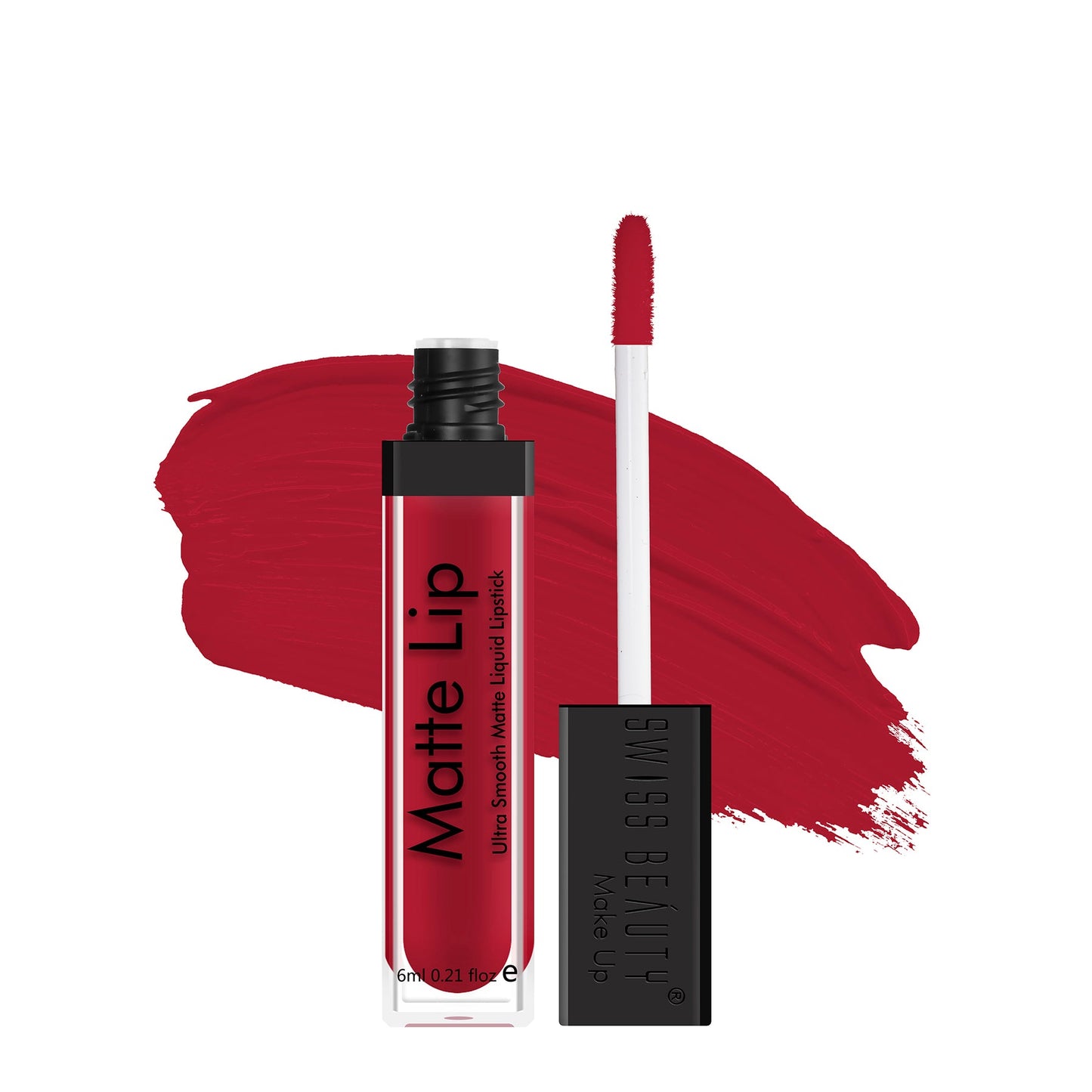 Swiss Beauty Matte Liquid Lipstick PURE-RED