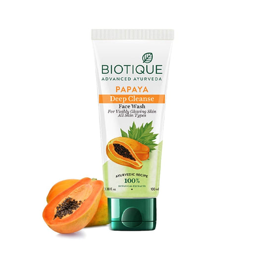 Biotique Papaya Deep Cleanse Face Wash 100ml