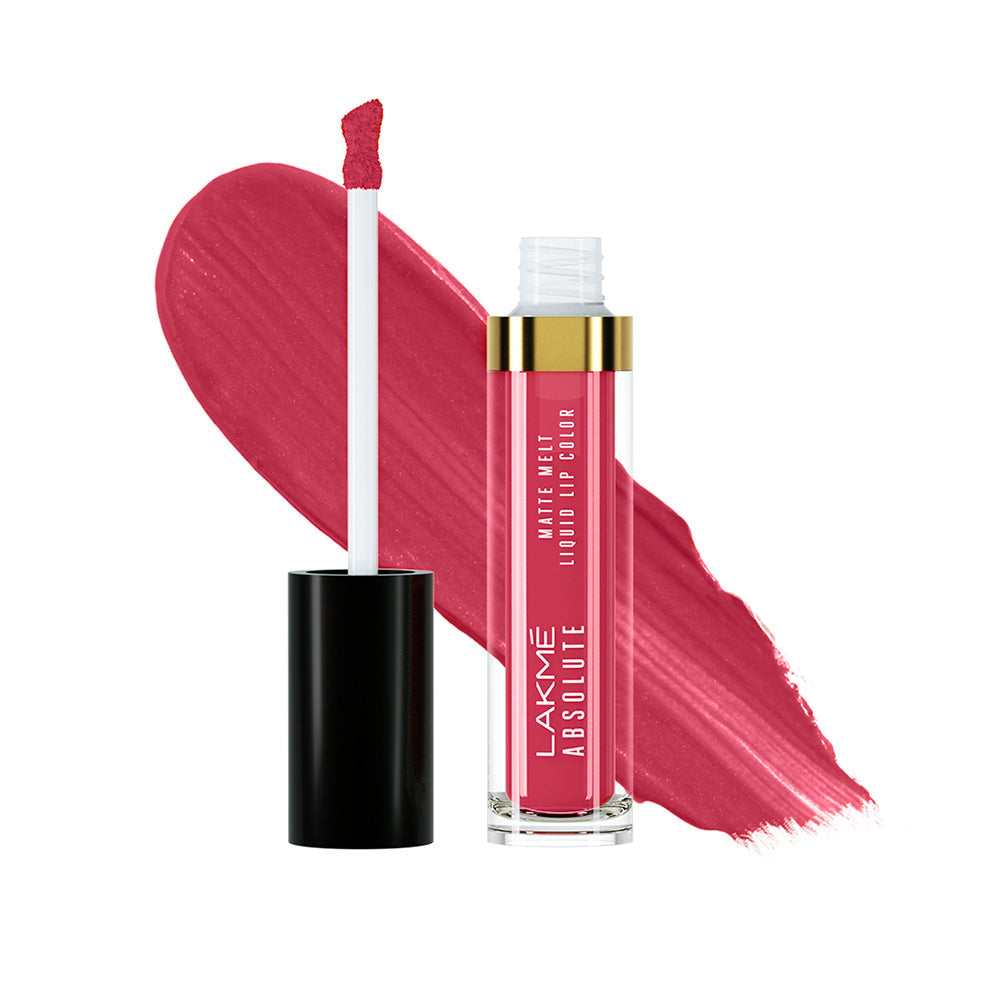 Lakmé Absolute Matte Melt Liquid Lip Color - Pink Drama