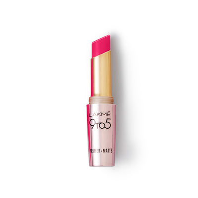 Lakmé 9 To 5 Primer + Matte Lip Color - Pink Perfect