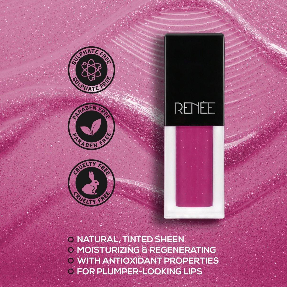 Renee See Me Shine Lip Gloss 2.5ml - Play That Plum