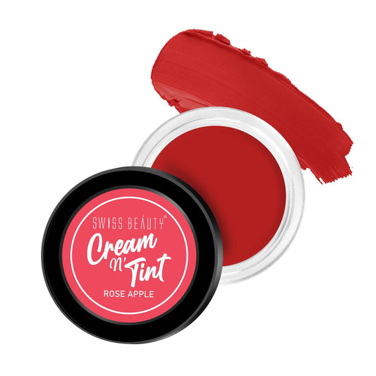 Swiss Beauty 3-in-1 Lip and Cheek Cream N' Tint ROSE APPLE