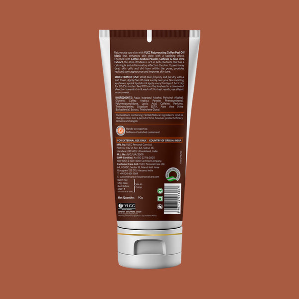 VLCC Rejuvenating Arabica Coffee Peel Off Mask - 90gm