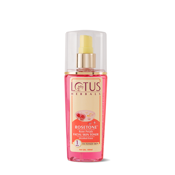 Lotus Herbals Rosetone Rose Petals Facial Skin Toner