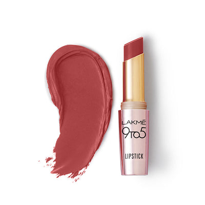 Lakmé 9 To 5 Primer + Matte Lip Color - Roseatte Red