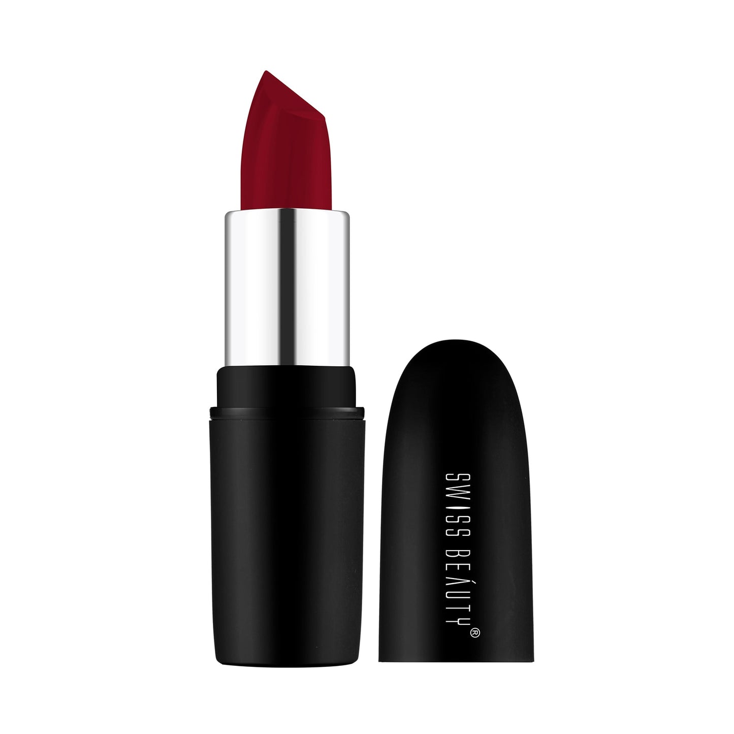 Swiss Beauty Pure Matte Lipstick SMOKING-RED