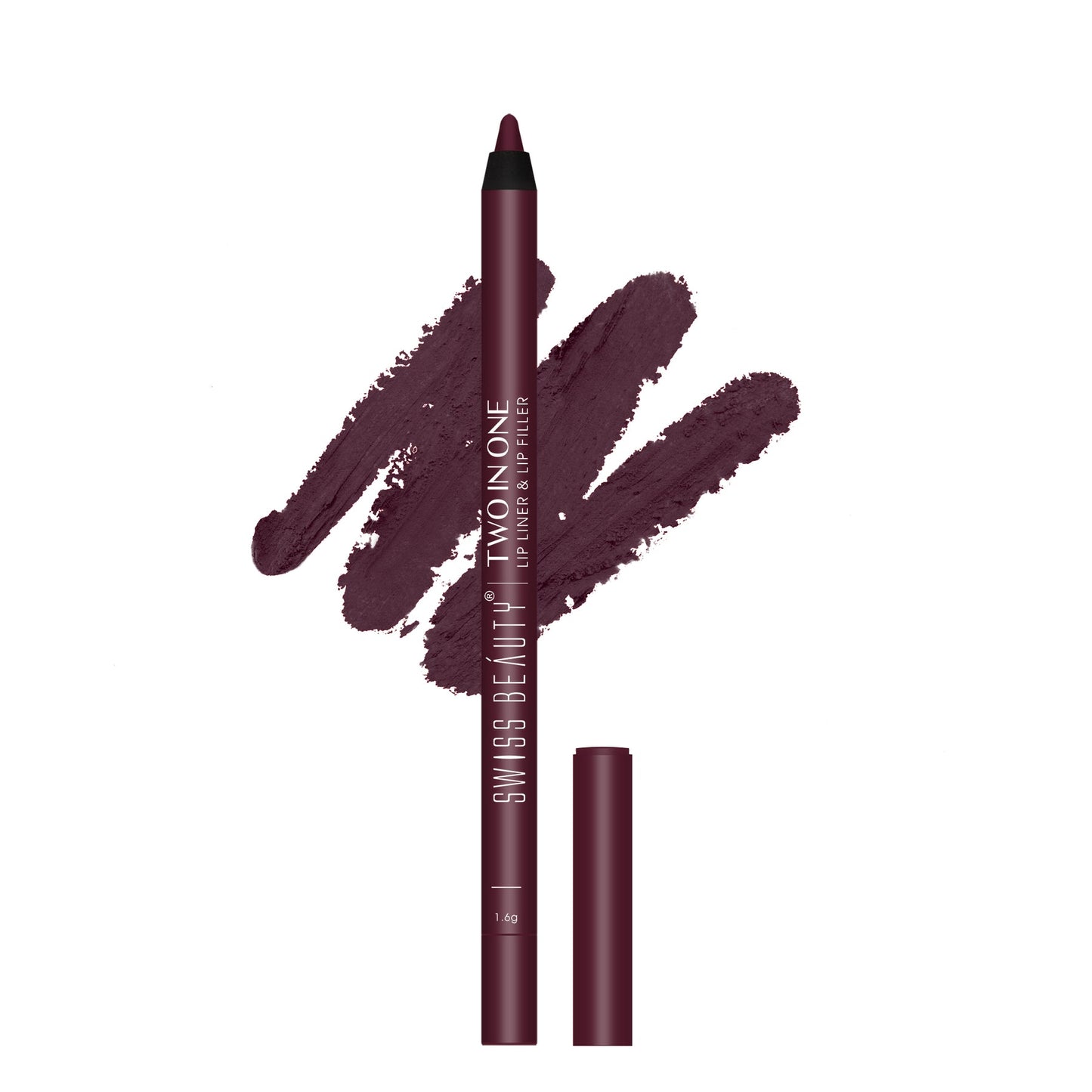 Swiss Beauty Two in One lip liner & Lip Filler Shade - 12