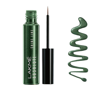 Lakmé Absolute Shine Line Liquid Eye Liner 4.5 Ml - Sparkling Olive