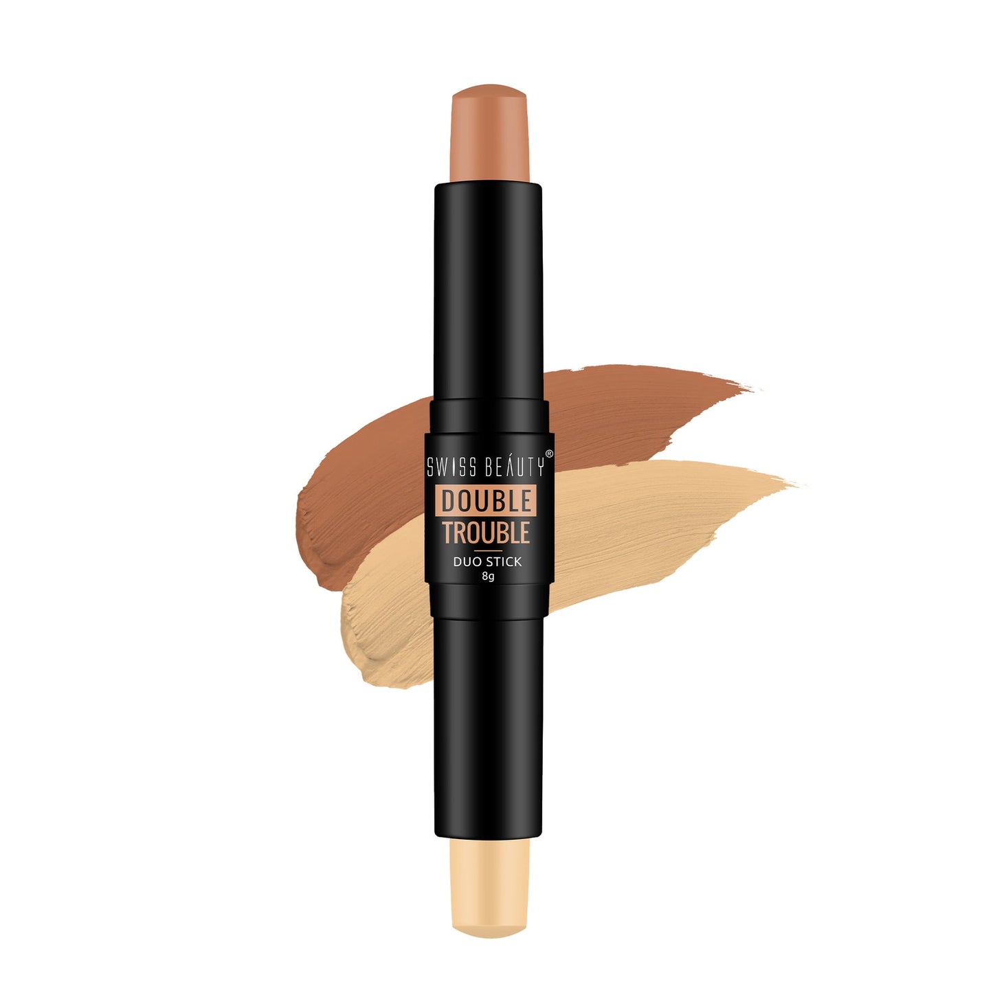 Swiss Beauty Double Trouble Duo Highlighter & Contour Stick Shade-1