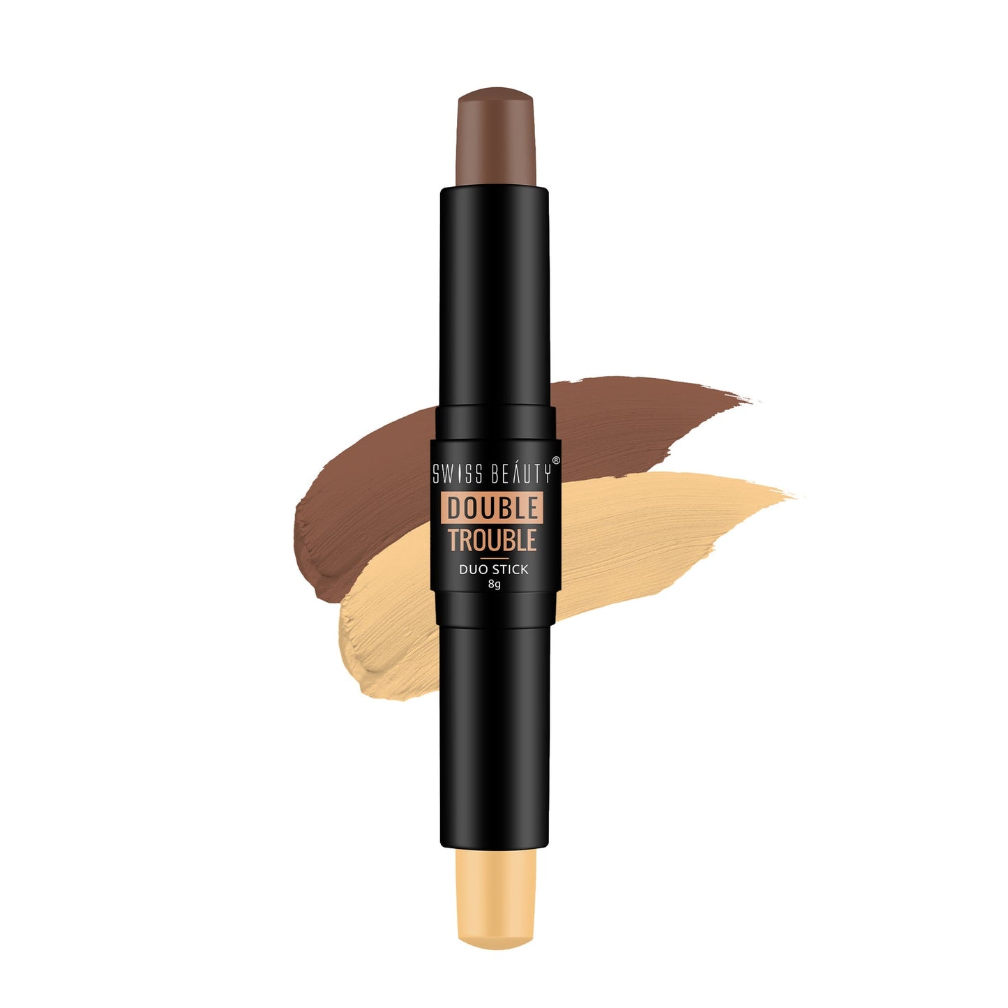 Swiss Beauty Double Trouble Duo Highlighter & Contour Stick Shade-3