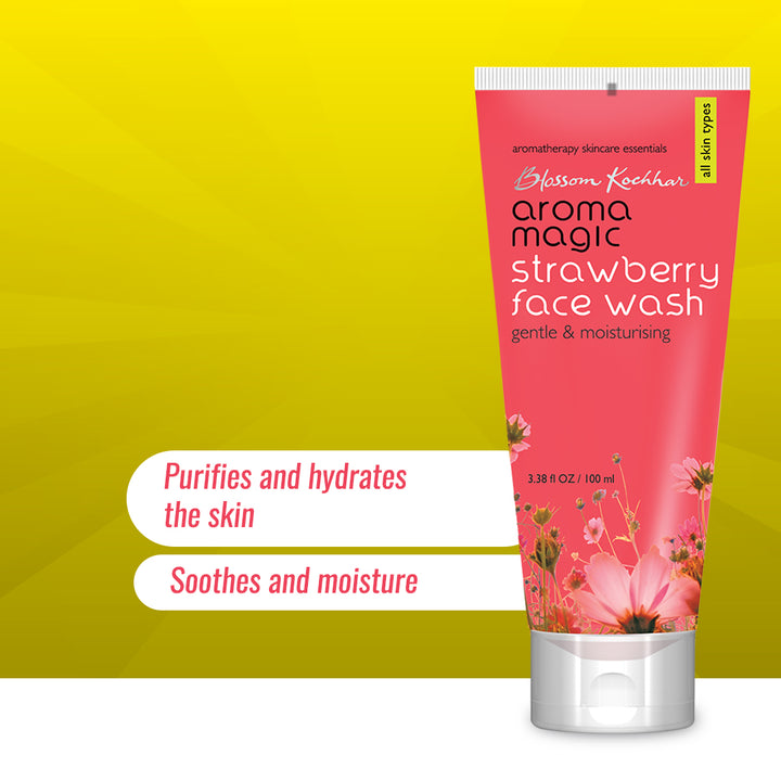 Aroma Magic Strawberry Face Wash - 100ml