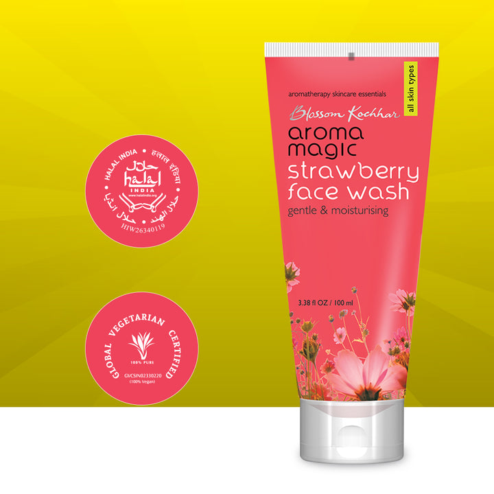 Aroma Magic Strawberry Face Wash - 100ml