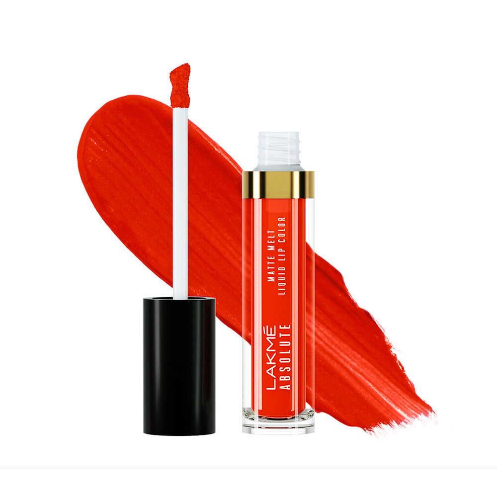 Lakmé Absolute Matte Melt Liquid Lip Color - Tangerine Pout