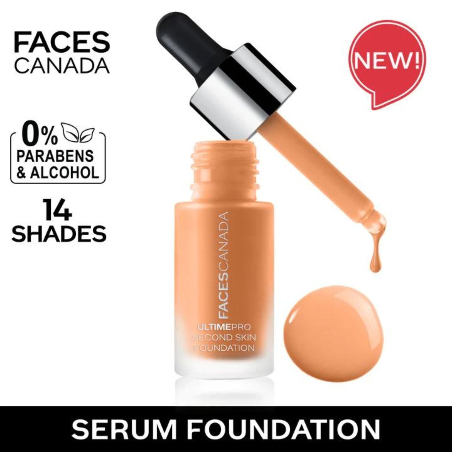 Faces Canada Ultime Pro Mini Second Skin Foundation