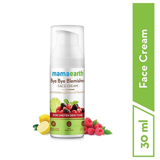 Mamaearth Bye Bye Blemishes Face Cream, For Pigmentation & Blemish Removal, With Mulberry Extract & Vitamin C