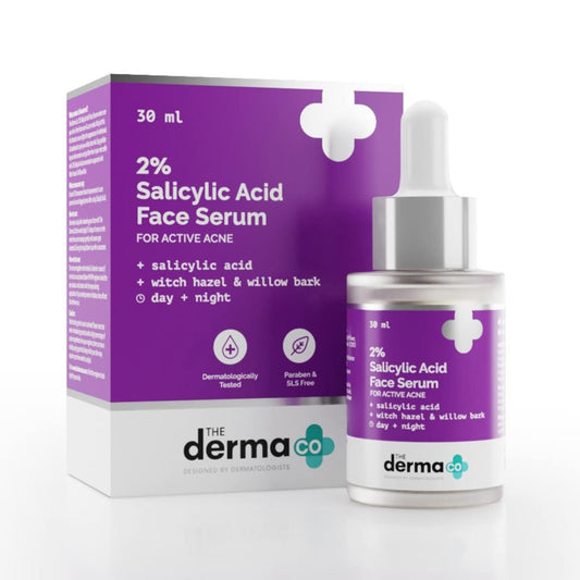 The Derma Co 2% Salicylic Acid Face Serum for Acne & Acne Marks - 30 ml(dermaco)