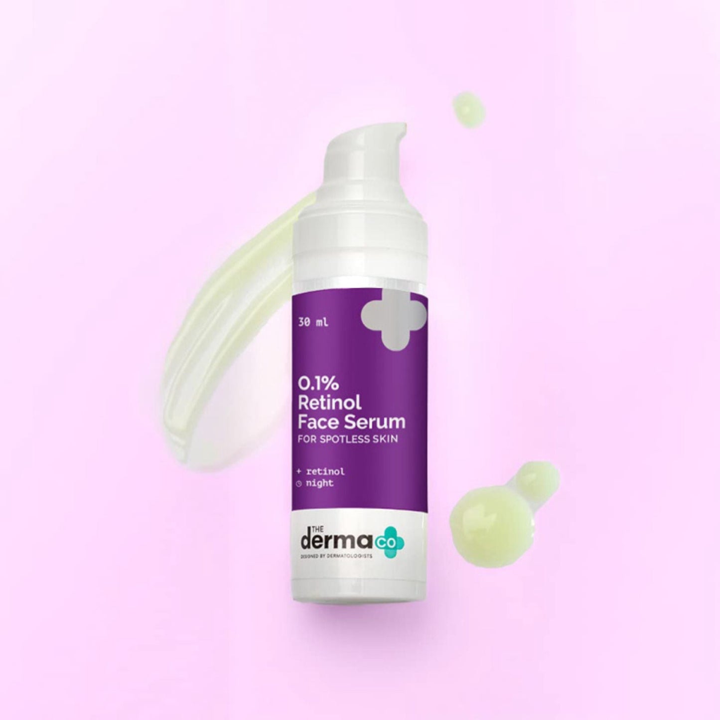 The Derma Co 0.1% Retinol Serum for Younger Looking Spotless Skin 30ml