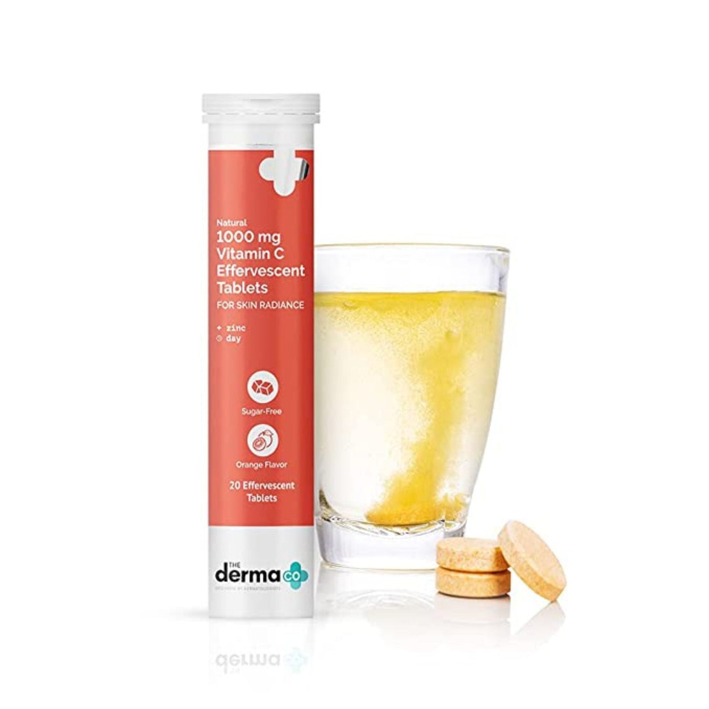 The Derma Co 1000 mg Vitamin C Tablets Effervescent Supplement(dermaco)