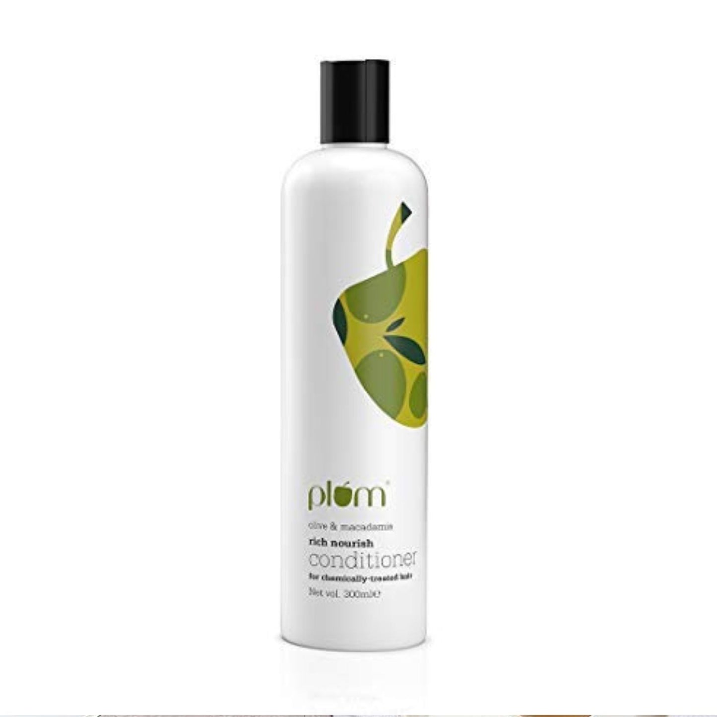 Plum Olive & Macadamia Rich Nourish Hair Conditioner | Dull, Dry, Damaged Hair | 100% Vegan | Silicone Free SLS-Free | Damage Repair | For chemically treated hair |100% Vegan | 300ml