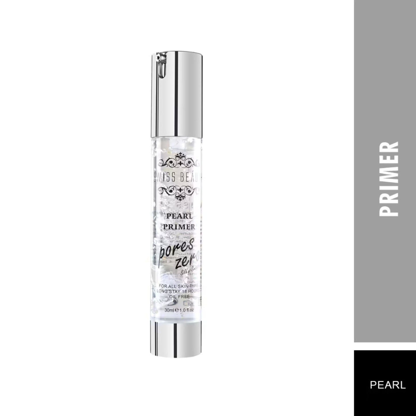 Swiss Beauty Pores Zero Silky Smooth Pearl Primer (30ml)