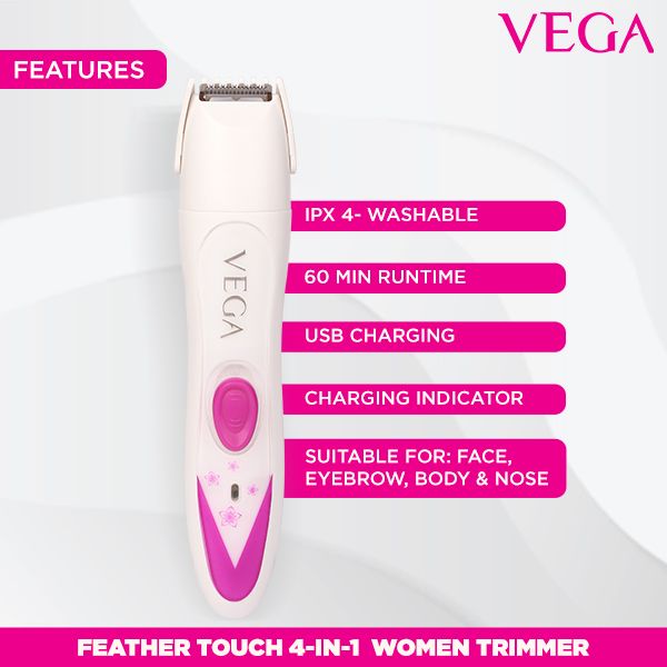 Vega Feather Touch 4-in-1 TRIMMER - VHBT-03