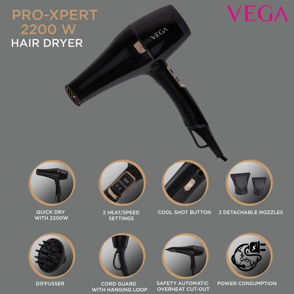 Vega Pro-Xpert 2200 Hair Dryer - VHDP-03