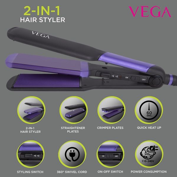 Vega 2-in-1 Hair Styler - VHSC-01