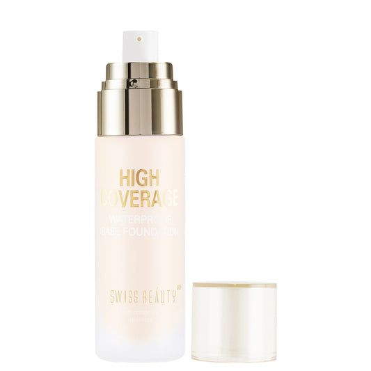 Swiss Beauty High Coverage Foundation WHITE-IVORY