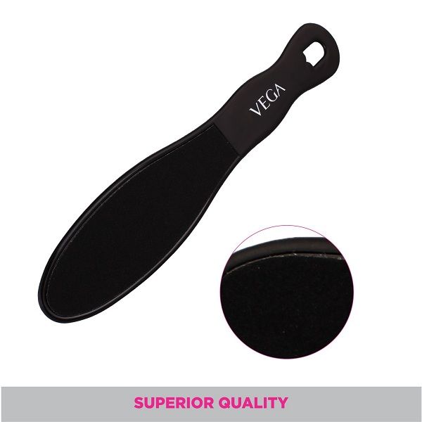 Vega Black Emery Foot File - PD-06