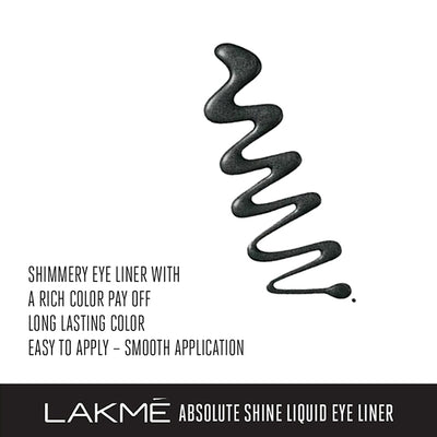 Lakmé Absolute Shine Line Liquid Eye Liner 4.5 Ml - Black