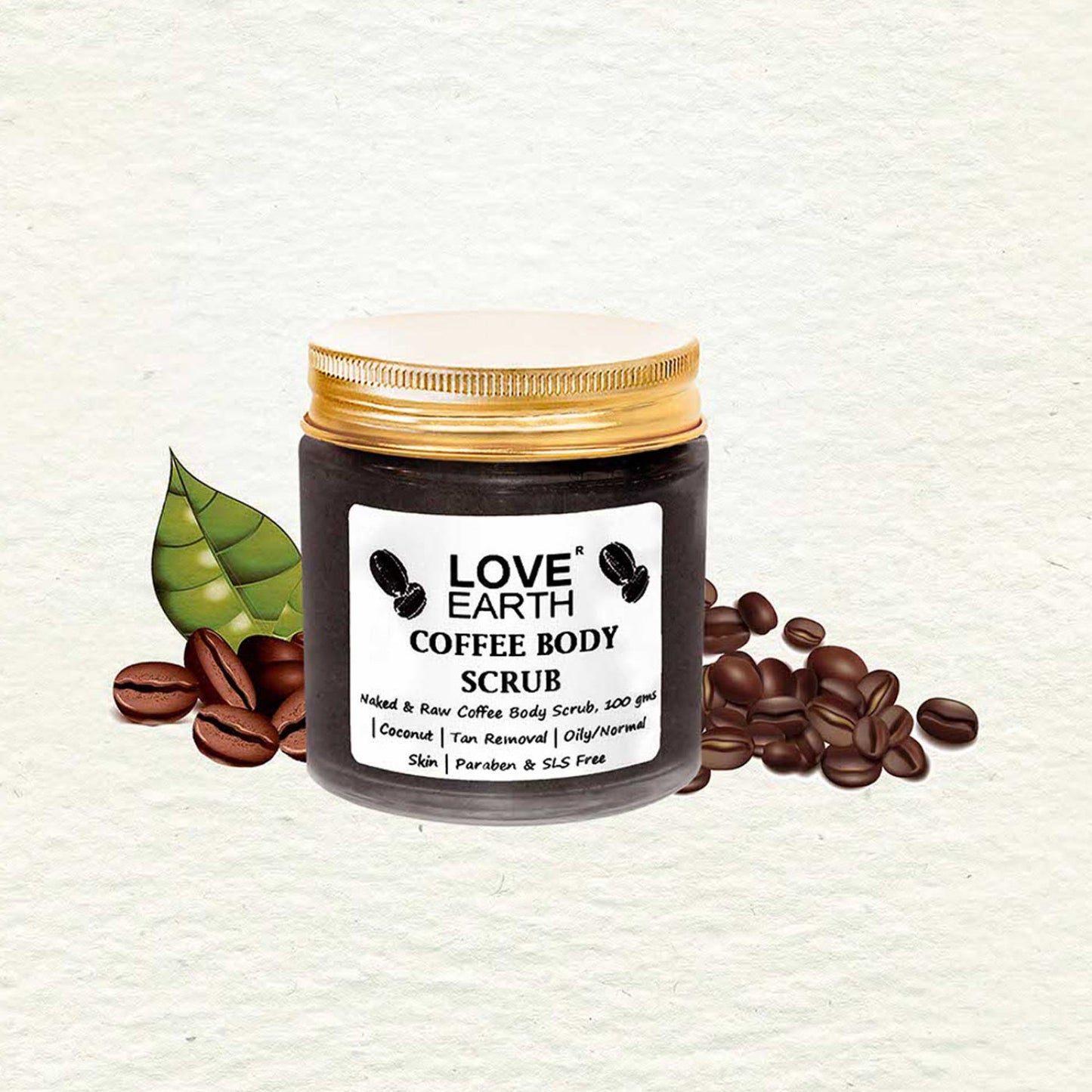Love Earth Coffee Body Scrub - 100g