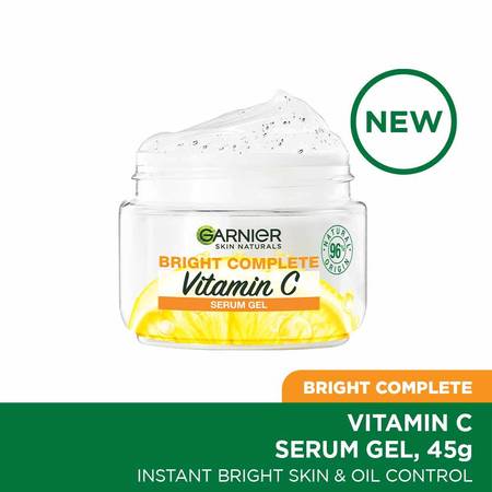 Garnier Bright Complete Vitamin C Serum Gel, 45g