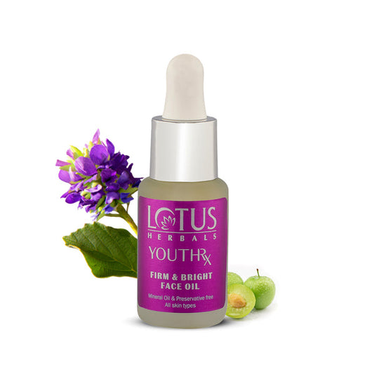 Lotus Youthrx firm & bright face oil - 15ml