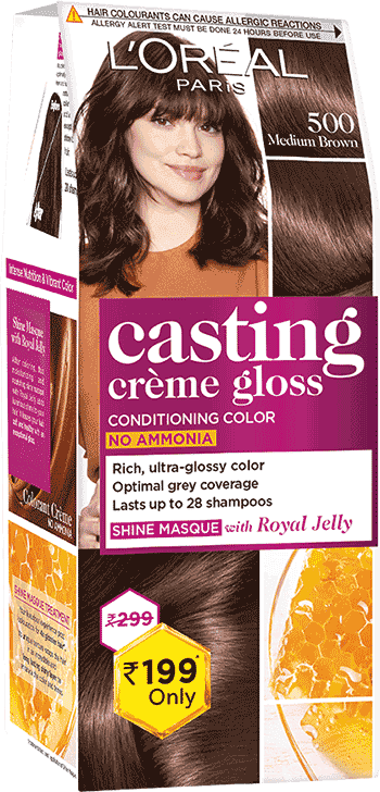 L'OREAL Casting Crème Gloss Small Medium Brown (21g + 24ml)