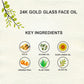 Love Earth 24k Gold Glass Face Oil – 30ml (Glow)