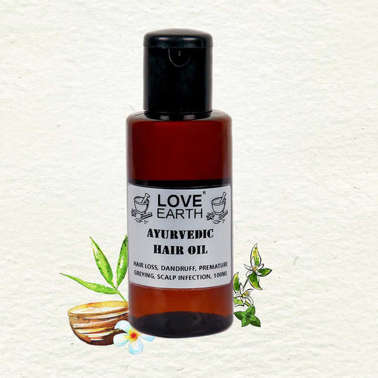 Love Earth Ayurvedic Hair Oil - 100ml