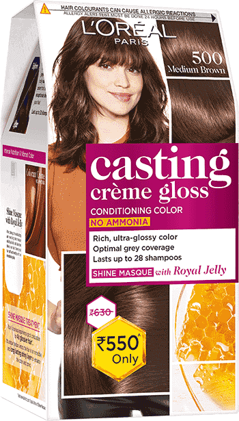 L'OREAL Casting Crème Gloss Regular Medium Brown (87.5g + 72ml)