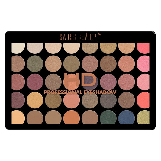 Swiss Beauty HD Professional Eyeshadow Palette MULTI-COLOR-01