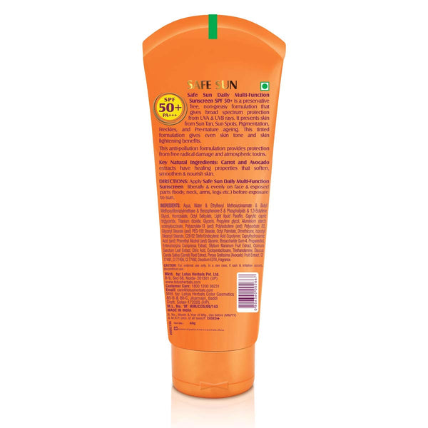 Lotus Safe Sun Daily Multi-Function SPF-50 PA+++