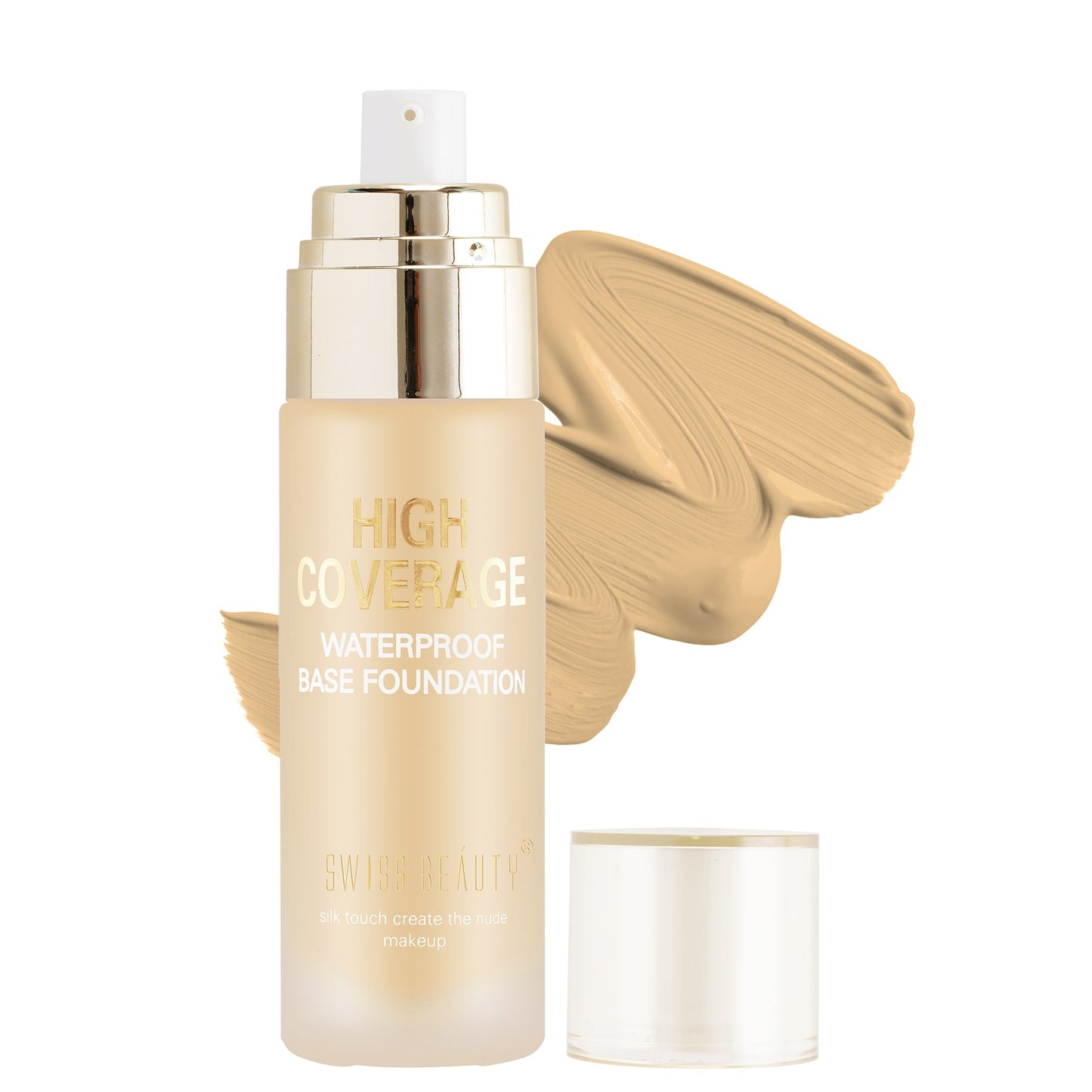 Swiss Beauty High Coverage Foundation NATURAL BUFF