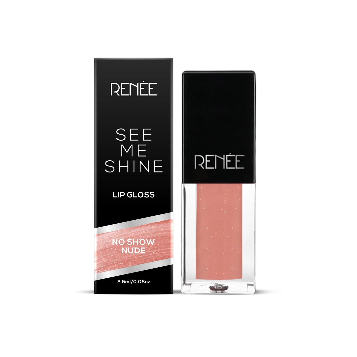 Renee See Me Shine Lip Gloss 2.5ml - No Show Nude