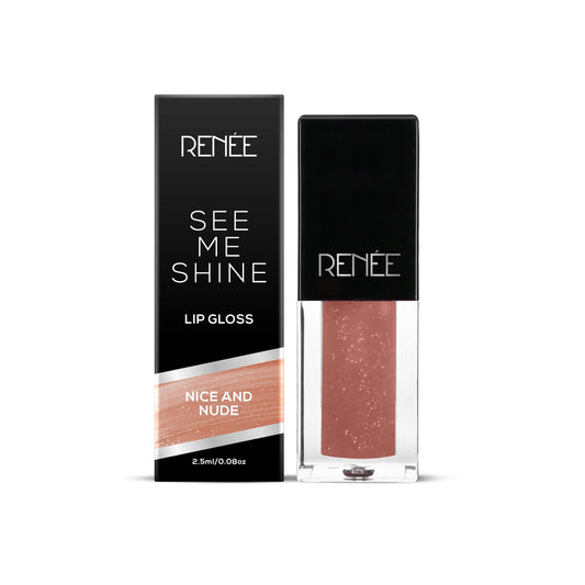 Renee See Me Shine Lip Gloss 2.5ml - Nice And Nude