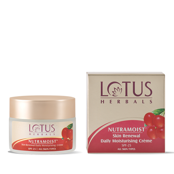 Lotus Herbals Nutramoist Skin Renewal Daily Moisturising Cream Spf-25