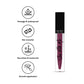 Renee Stay With Me Matte Liquid Lip Color 5ml - Passion For Grape