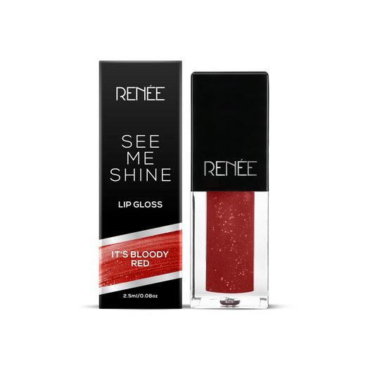 Renee See Me Shine Lip Gloss 2.5ml - It's Bloody Red